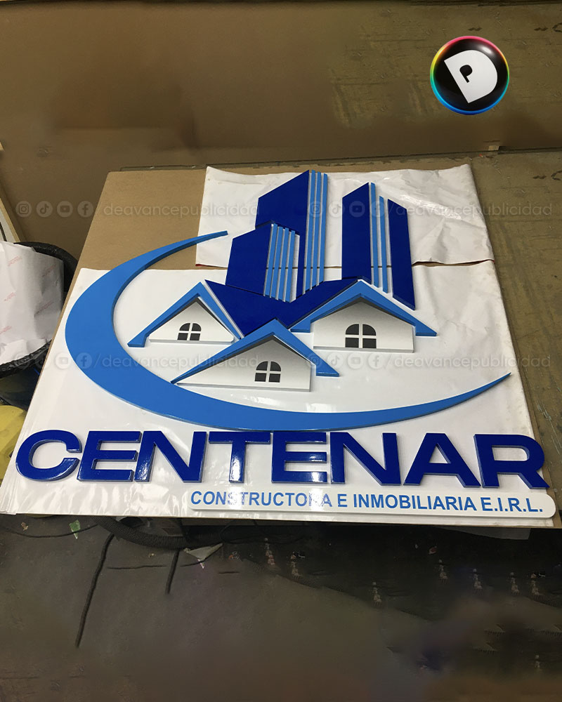 LETRAS VOLUMETRICAS CENTENAR