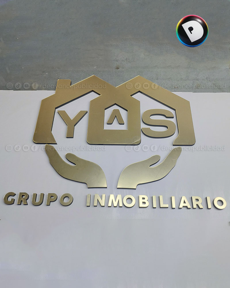 LETRAS VOLUMETRICAS INMOBILIARIA