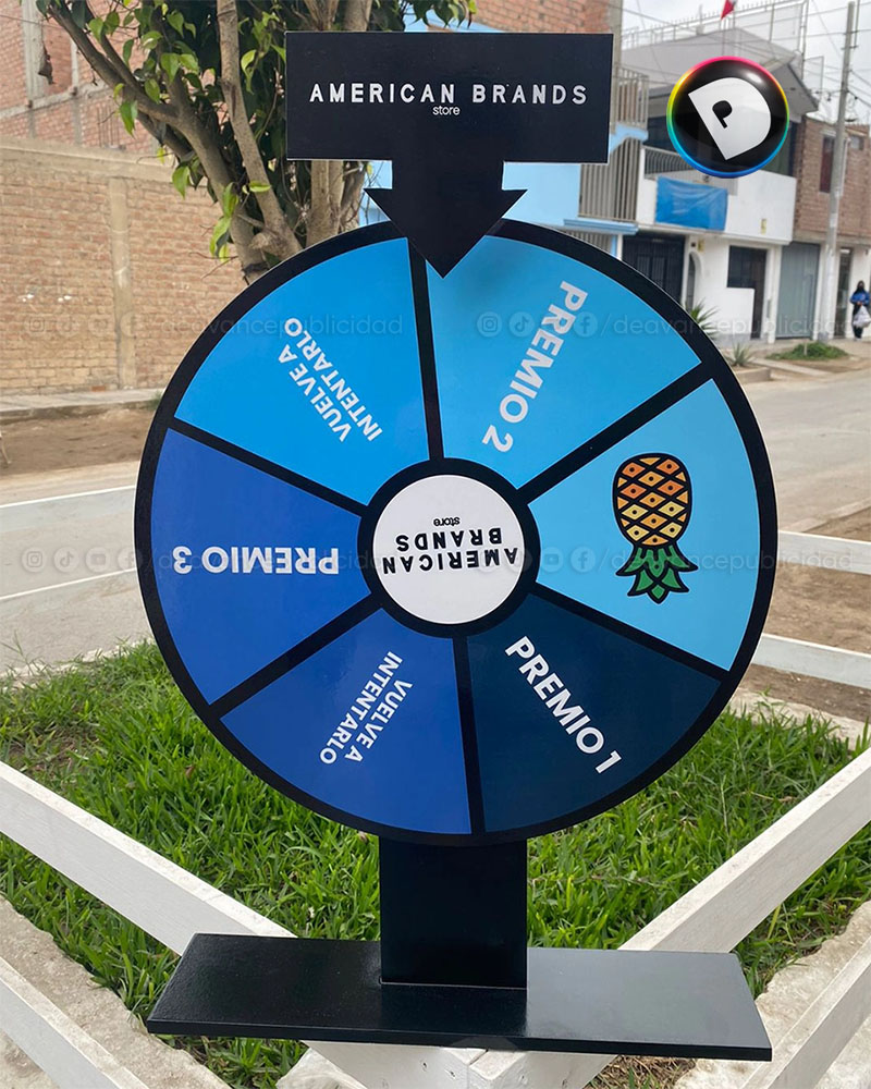 RULETA DE MESA AMERICAN BRANDS