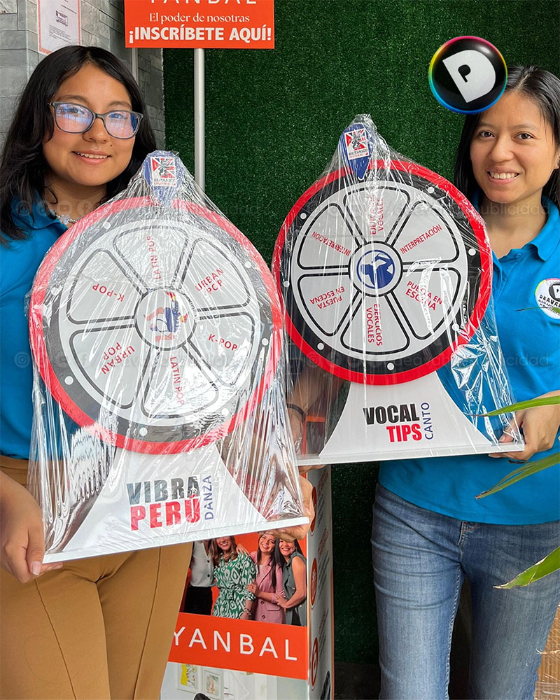 RULETA DE MESA DANZA
