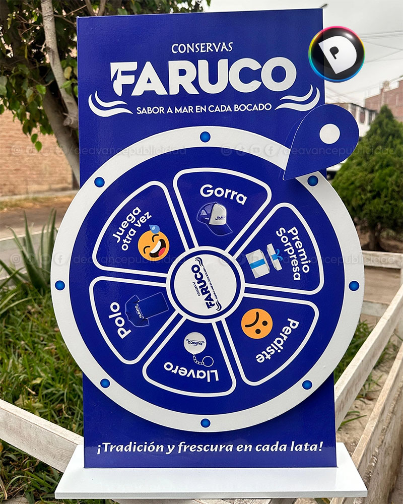 RULETA DE MESA FARUCO