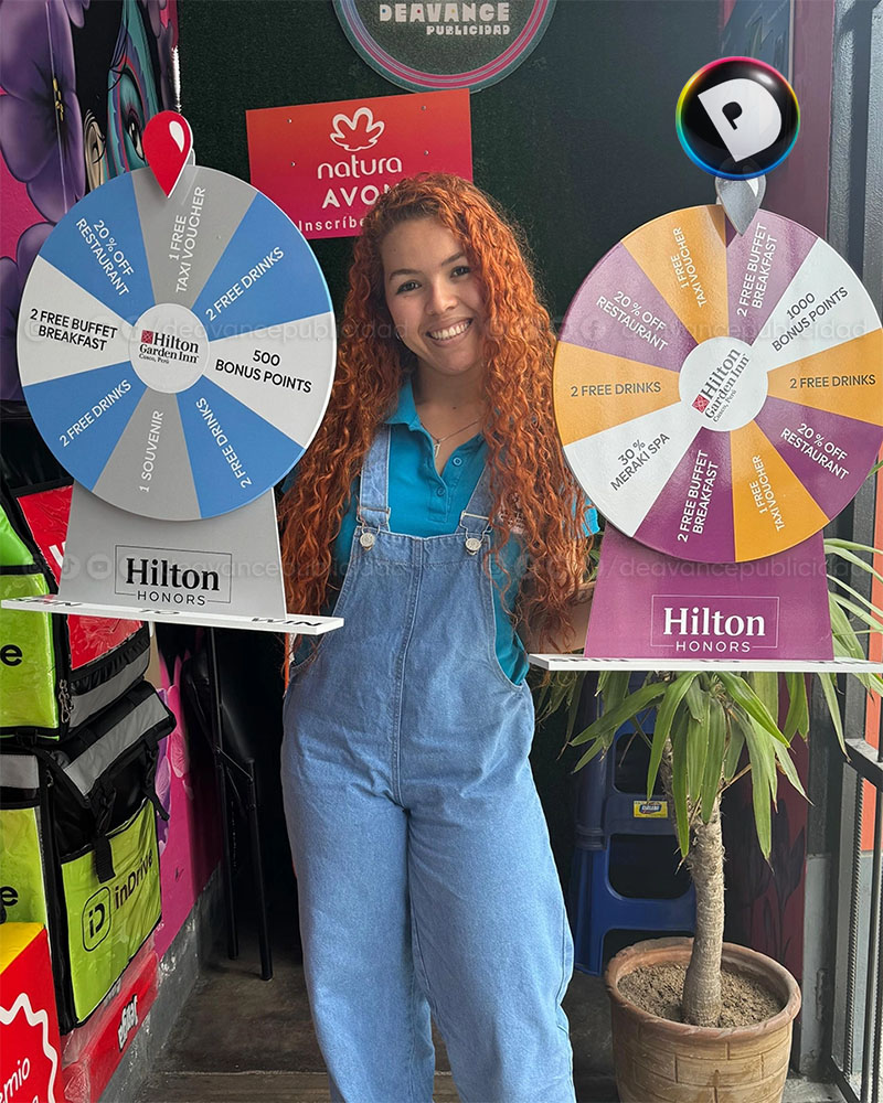 RULETA DE MESA HILTON