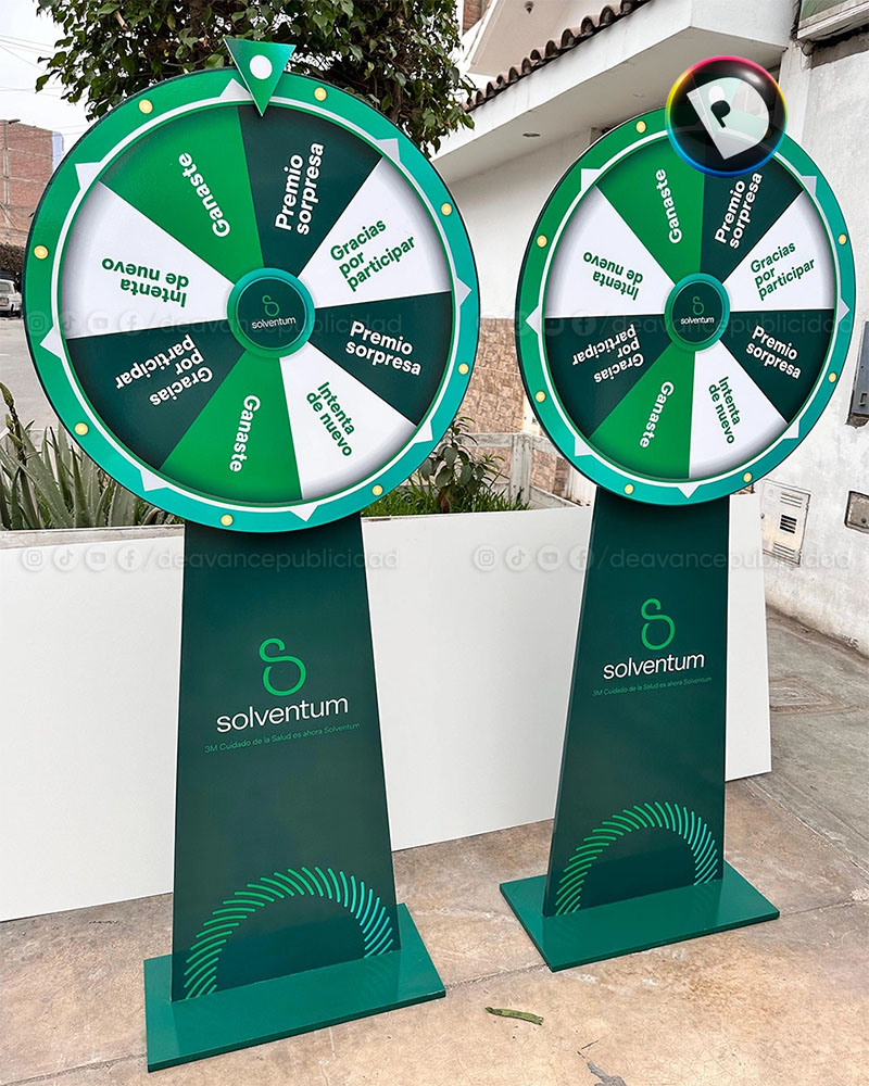 RULETA MDF SOLVENTUM