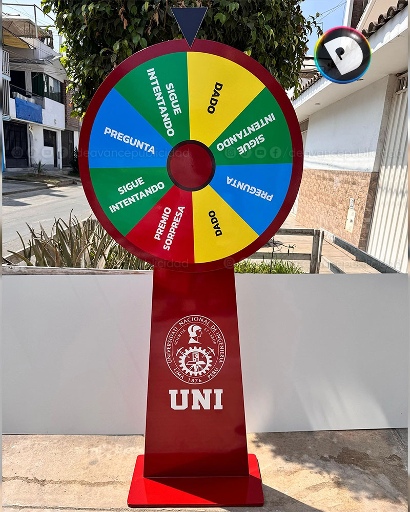 RULETA MDF UNI