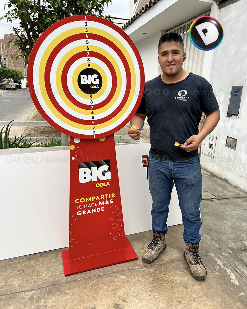 TIRO AL BLANCO BIG COLA