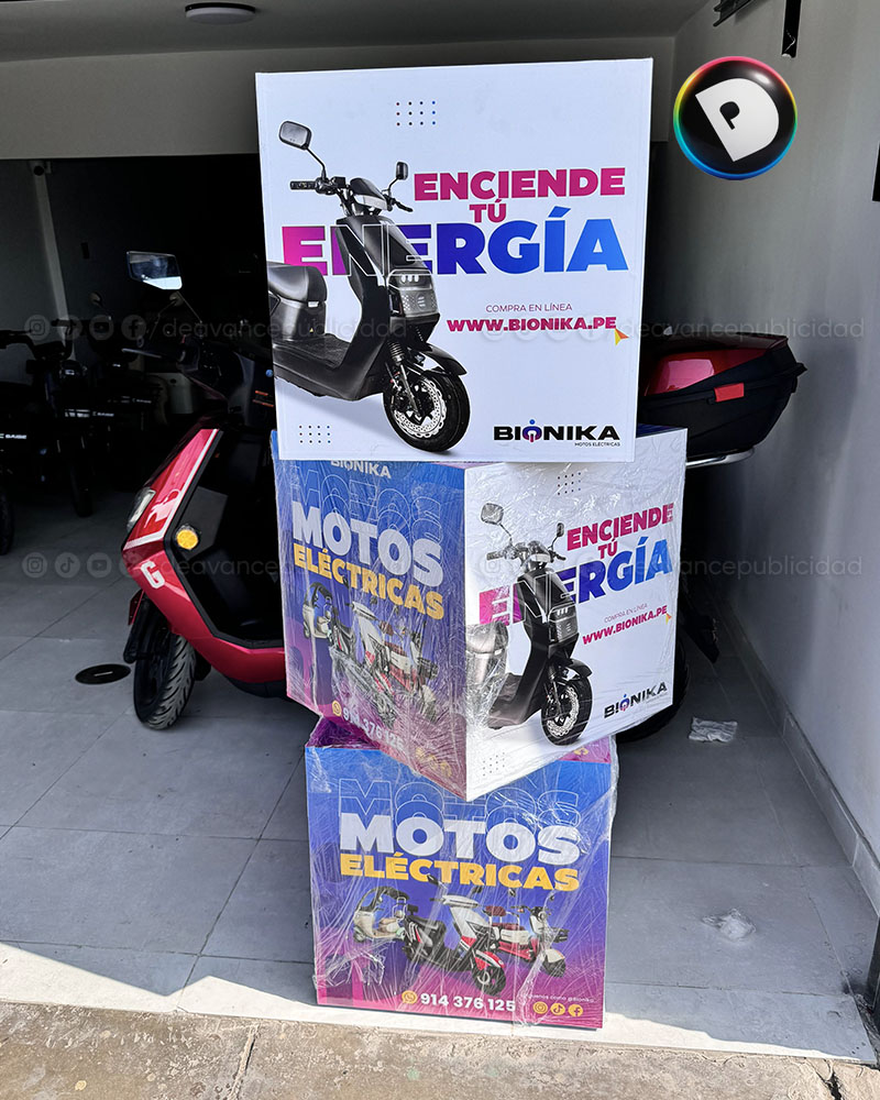 TOTEM PUBLICITARIO BIONIKA