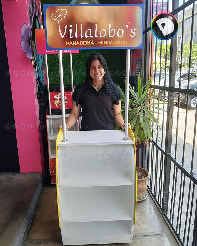 CARRITO EXHIBIDOR VILLALOBOS
