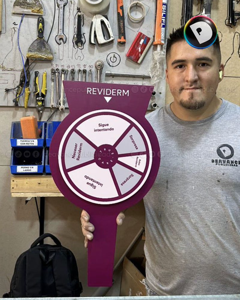 RULETA DE MANO REVIDERM